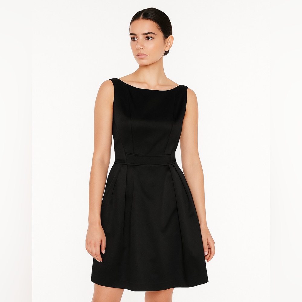 DAVID DIXON |  NWT Elegant Little Black Sleeveless Dress
